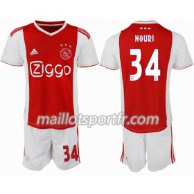 Maillot de Foot Ajax Amsterdam NOURL 34 Enfant Domicile 2018/19
